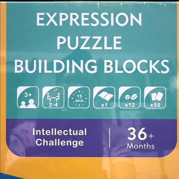 Expression Puzzle Building Blocks - Picture 5 of 5